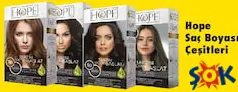 HOPE SAÇ BOYASI ÇEŞİTLERİ